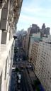From 80 5th Avenue’s 13th floor ledge