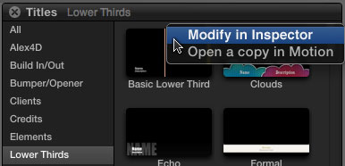 Final Cut Pro Future: Managing effects, a built-in store and community ...